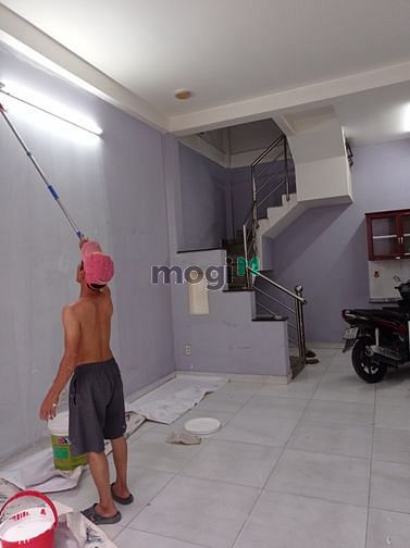 Hình ảnh Nhà mới sơn 395/3a Hoà Hảo Q10 4x8m 2L 8,5 triệu