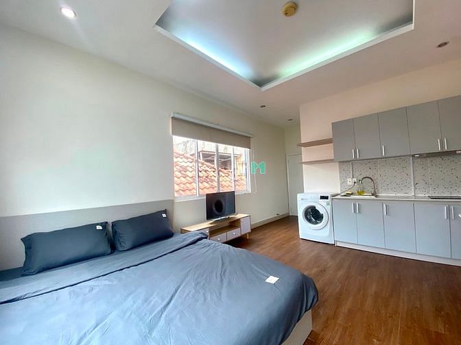 Hình ảnh Căn Hộ Studio Cửa Sổ Lớn 35m2 , Máy Giặt Riêng , Võ Thị Sáu Quận 3