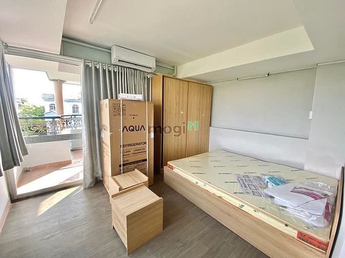 Hình ảnh Cho thuê phòng mới xây full nội thất có bancong - Võ Liêm Sơn Q8