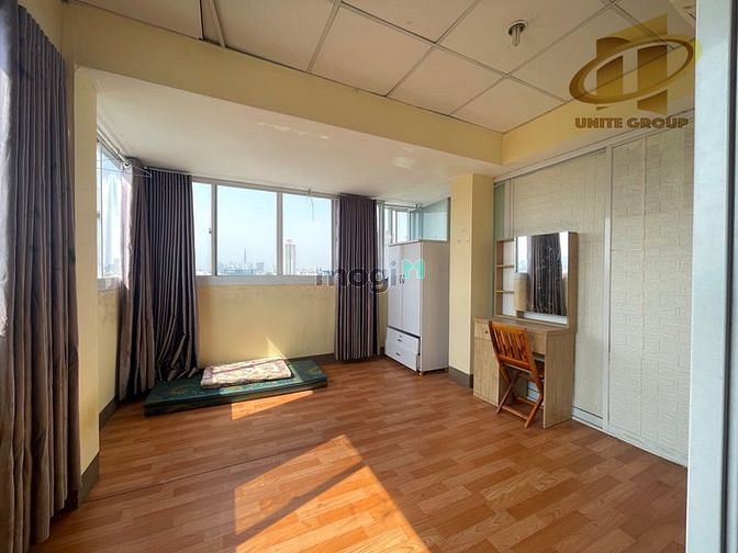 Hình ảnh Studio cửa sổ 2 giường lớn full nội thất - gần Lotte quận 7