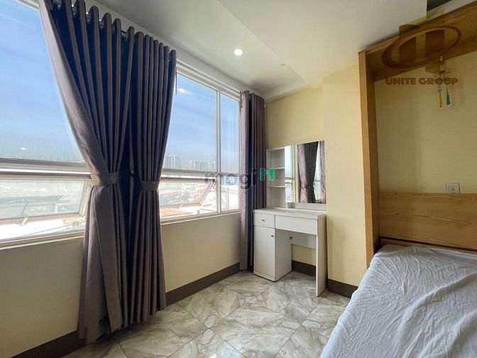 Hình ảnh Studio cửa sổ 2 giường lớn full nội thất - gần Lotte quận 7