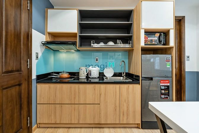 Hình ảnh Căn Hộ Studio Tách Bếp Cửa Sổ Full Nội Thất Cao Cấp , Trung Tâm Quận 1