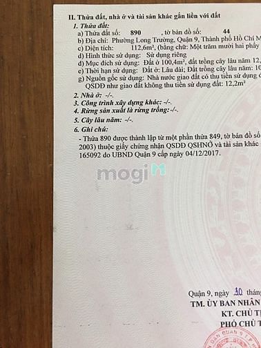 Hình ảnh Bán đất 1 xẹt đường trường lưu. P long trường .tp thủ đức