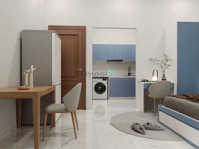 Hình ảnh Cho Thuê Căn Hộ Cao Cấp 45M2 Full Nội Thất gần ĐH Văn Lang