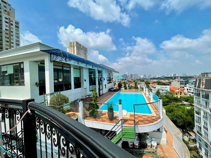 Hình ảnh Cho Thuê Penthouse 3 Phòng Ngủ 3WC Có Ban Công Gần Masteri Thảo Điền