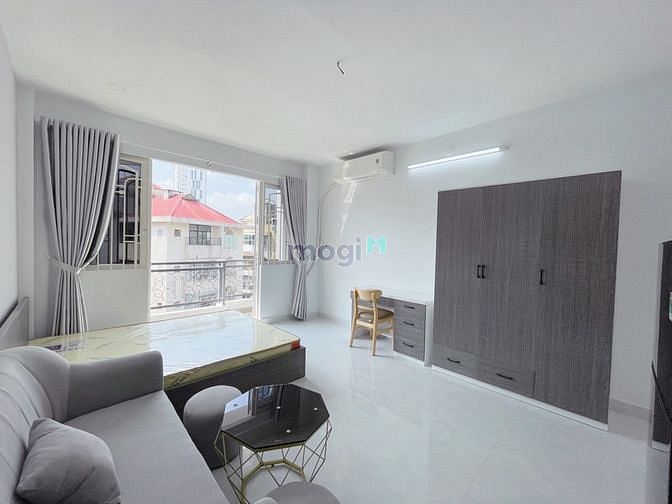 Hình ảnh Cho thuê STUDIO có bancol siêu rộng - full nội thất gần cầu Thị Nghè