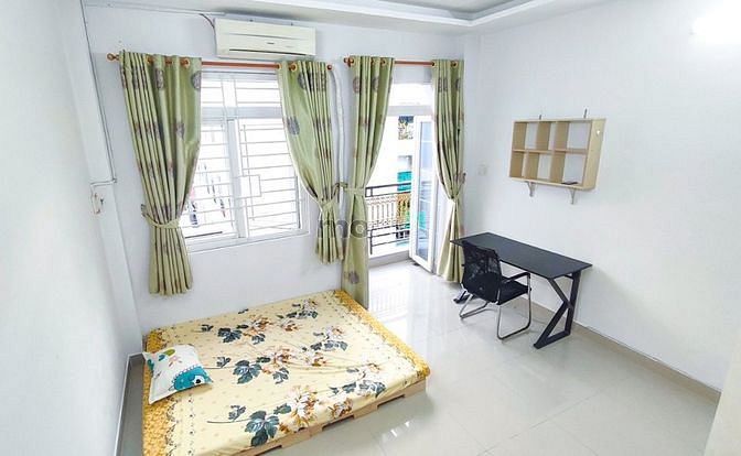 Hình ảnh 🌈 Studio full nội thất cửa sổ ban công an ninh Quận 7