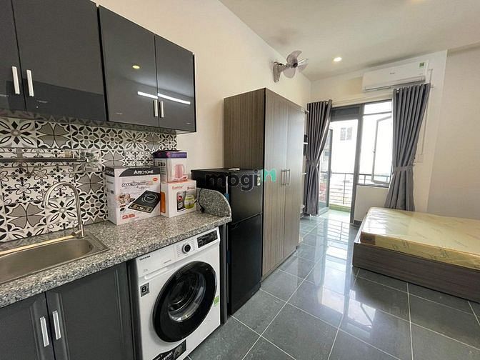 Hình ảnh Studio Ban Công _Máy Giặt Riêng_Gần Vạn Hạnh Mall_ĐH Huflit