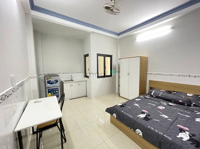 Hình ảnh Cho thuê Studio Full Nội thất Bancol Mới 35m2 Ngay ĐH CNTP