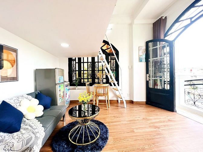 Hình ảnh Mb6623 nạp rút nhanh chóng Duplex 40m2 Bancol - Máy giặt riêng gần Phạm Văn Đồng