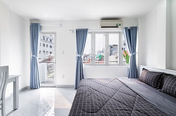 Hình ảnh Mb6623 nạp rút nhanh chóng cao cấp balcon 1PN Full Nt gần Hồ Con Rùa , Nhà Thờ Đức Bà