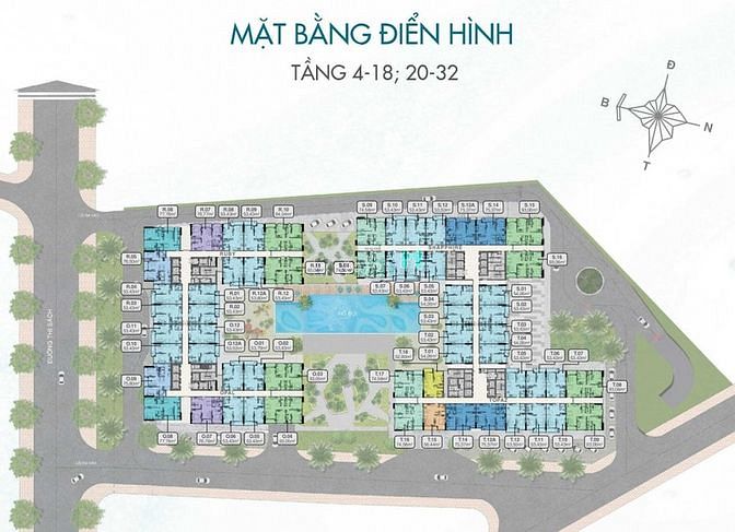 Hình ảnh Bán căn góc 3PN tầng cao view trực diện biển và tp. Bán giá hd 3,447
