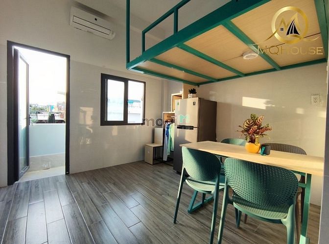 Hình ảnh Phòng gác+ban công mới xây full NT Tân Phú