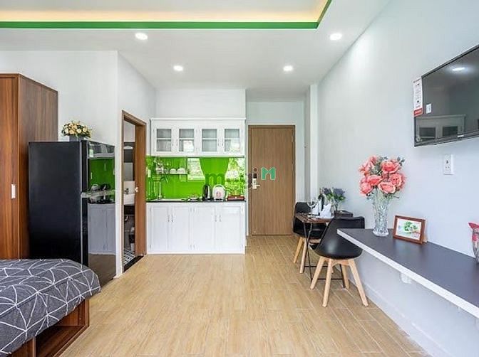 Hình ảnh 🏢 Cho Thuê Studio Full NT Mới 100%_Ngay Ngã 4 Hàng Xanh_Ban Công 🏢