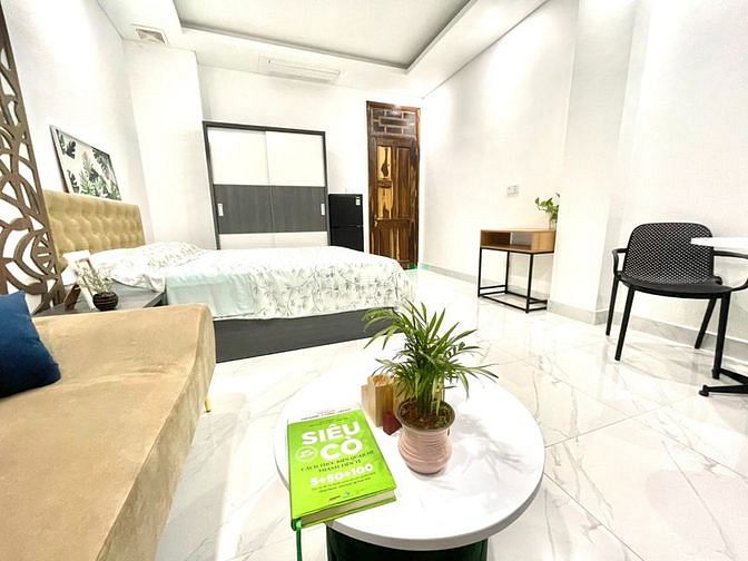 Hình ảnh 🌈STUDIO dạng 1PN - Bancol - Full nội thất - Máy giặt riêng - Giá rẻ🌈