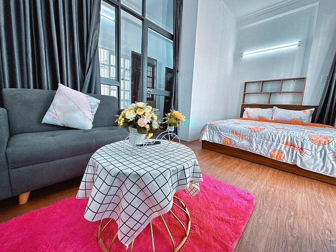 Hình ảnh ✅STUDIO dạng 1PN và có BALCON ngay ngã tư Hàng Xanh - Full nội thất ✅