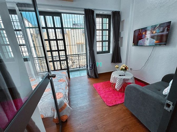 Hình ảnh ✅STUDIO dạng 1PN và có BALCON ngay ngã tư Hàng Xanh - Full nội thất ✅