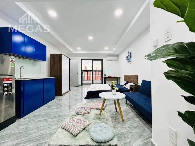 Hình ảnh Cho Thuê CHDV Full Nội Thất Cửa Sổ Thoáng Khu Vực Tân Phú