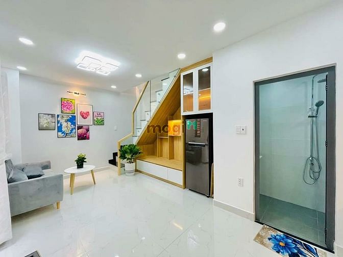 Hình ảnh Nhà 1 xẹt giá mềm 1T 3L sân thượng DTSD 480m2