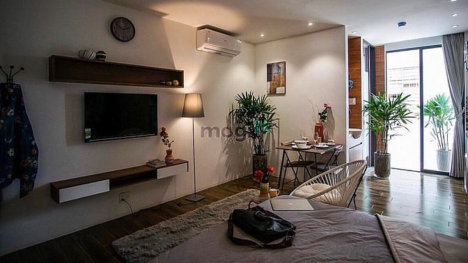 Hình ảnh Căn Hộ Rustic Style Ấm Áp 45m2 Ngay Cầu Thủ Thiêm ✨
