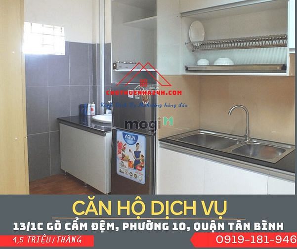 Hình ảnh Cho thuê Trang Chủ MB66.COM / Đăng Ký Tặng 66K dịch vụ full nội thất đường Gò Cẩm Đệm, Quận Tân Bình