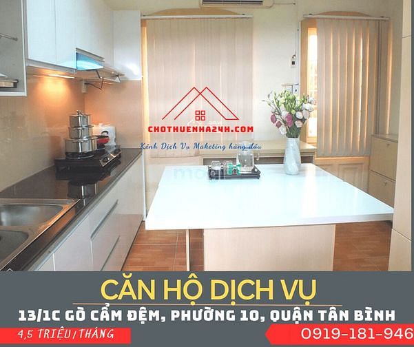 Hình ảnh Cho thuê Trang Chủ MB66.COM / Đăng Ký Tặng 66K dịch vụ full nội thất đường Gò Cẩm Đệm, Quận Tân Bình