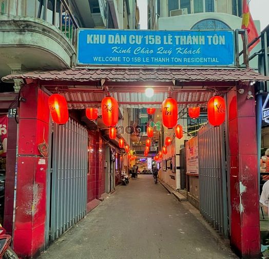 Hình ảnh Cho thuê nguyên căn hẻm 15B Lê Thánh Tôn, Khu phố Nhật