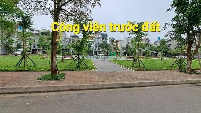 Hình ảnh View Vườn hoa - Bán đất Tái Định Cư Giang Biên - 42m, nhỉnh 5 tỷ