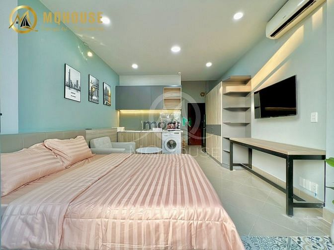 Hình ảnh CH Studio 1PN có Balcony thang máy, Full nội thất ngay Nguyễn Trãi