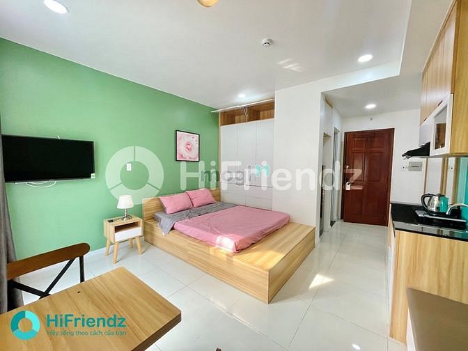 Hình ảnh 1PN cao cấp full nội thất đẹp như mơ ngay sb TSN - cv Hoàng Văn Thụ