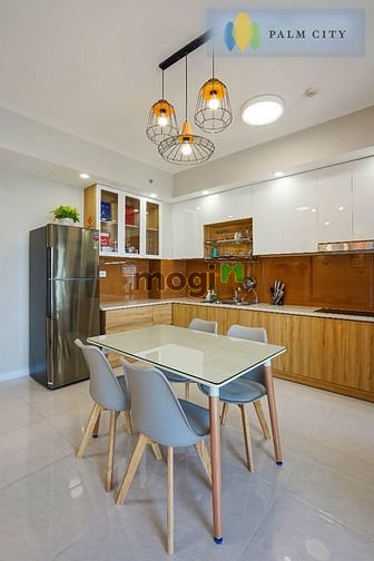 Hình ảnh Cho thuê 2PN 80m2 dự án Palm Heights, full nội thất, giá 15tr bao phí