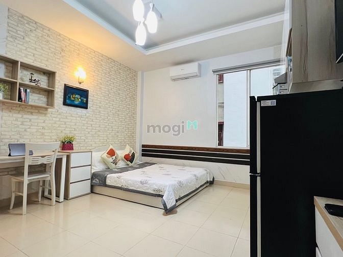 Hình ảnh CHO THUÊ PHÒNG STUDIO FULL NT BẾP 27m2 Ngay Cầu SGon Q2(Có Thuê 2-3Thg