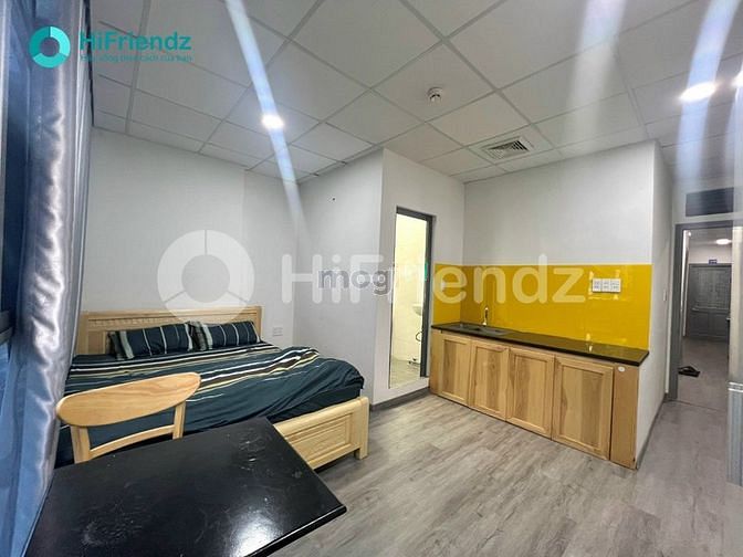 Hình ảnh 1PN kính trong suốt ngay sát Ngã Tư 4 xã