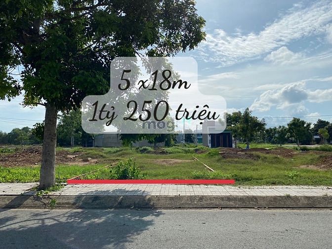 Hình ảnh Đất gần KCN Đức Hòa- 5x18m - Mặt đường nhựa 10m - 1,25 tỷ - SHR