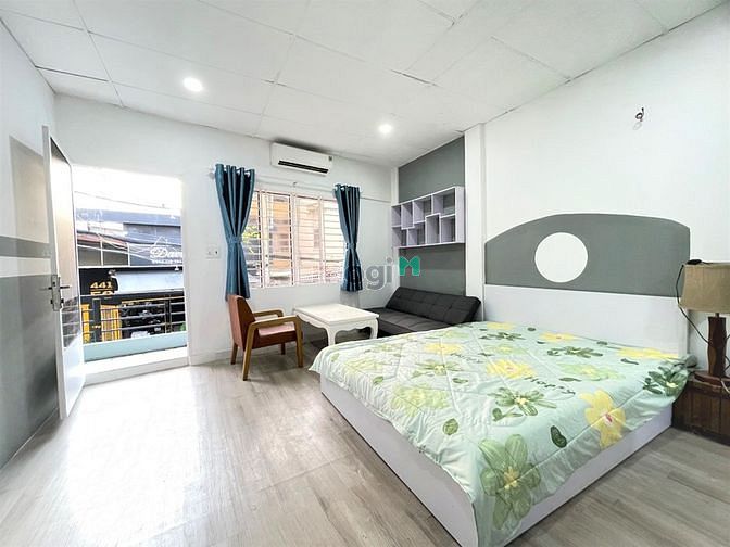 Hình ảnh Căn phòng studio xinh có BAN CÔNG thoáng gần Hàng xanh Bình thạnh