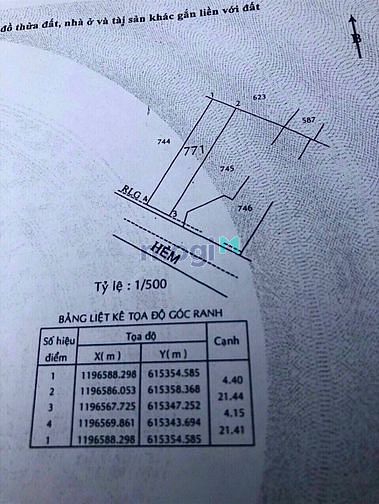 Hình ảnh Bán Lô Đất 92m2 Mặt Tiền Hẻm 71 Đường Võ Văn Hát,P. Long Trường