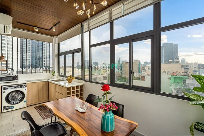 Hình ảnh Penthouse 1PN_80M2_Balcony+Sân Thượng Riêng View Landmark81, Bitexco..