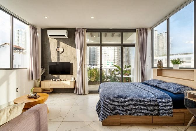 Hình ảnh Penthouse 1PN_80M2_Balcony+Sân Thượng Riêng View Landmark81, Bitexco..