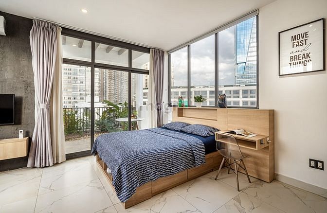 Hình ảnh Penthouse 1PN_80M2_Balcony+Sân Thượng Riêng View Landmark81, Bitexco..