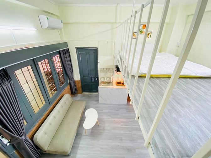 Hình ảnh Cho Thuê Duplex Full Nội Thất Cửa Sổ Lớn Giá Rẻ Quận 3 Tháng 6/2023