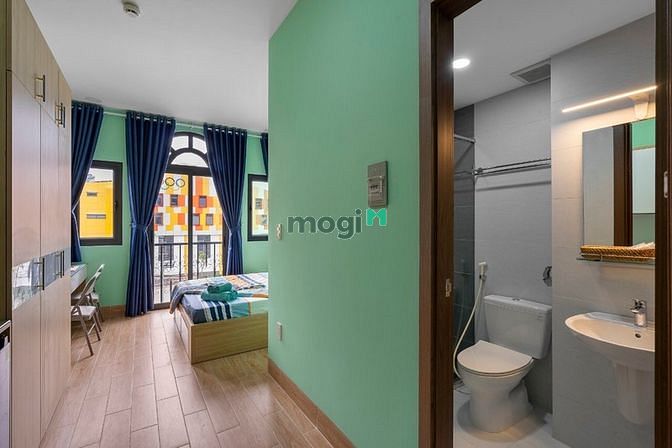 Hình ảnh Studio ban công full nội thất ngay chợ An Đông
