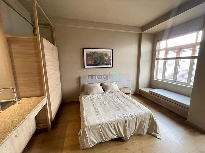 Hình ảnh 🌸Studio tone gỗ vintage - có ban công - full nội thất