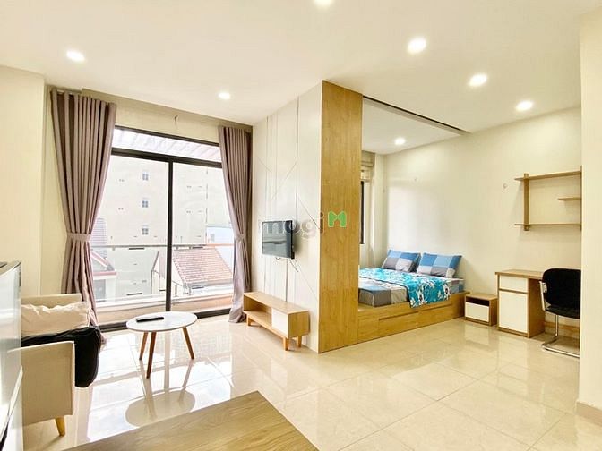 Hình ảnh Căn Hộ Studio 1PN Ban công Cửa sổ thoáng Full Nội thất Lotte Quận 7