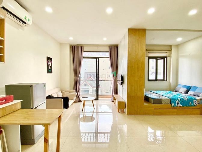 Hình ảnh Căn Hộ Studio 1PN Ban công Cửa sổ thoáng Full Nội thất Lotte Quận 7