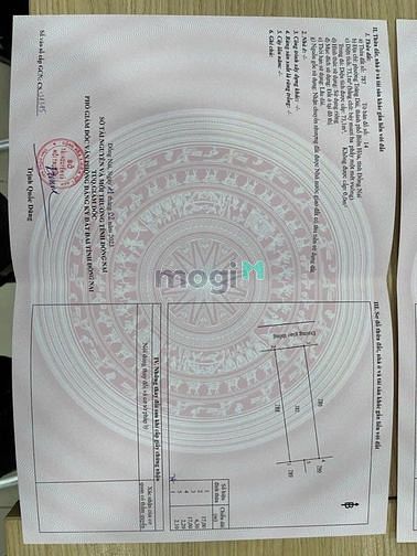 Hình ảnh Bán đất thổ cư gần UBND TRẢNG DÀI