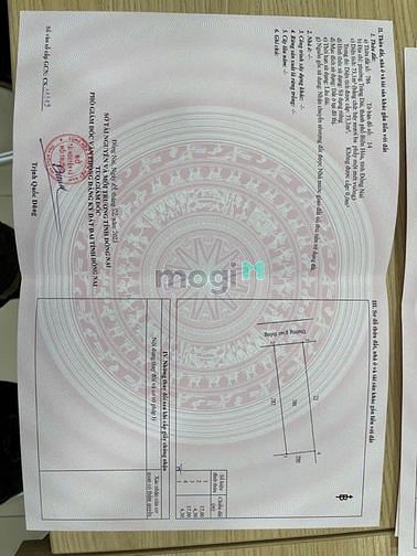 Hình ảnh Bán đất thổ cư gần UBND TRẢNG DÀI