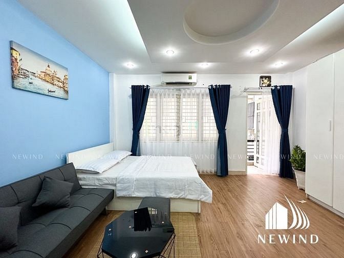 Hình ảnh Căn Hộ Studio Ban công Cửa sổ Full Nội Thất KDC Nam Long Cao cấp Quận7