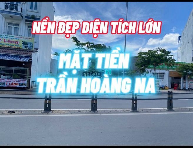 Hình ảnh Nền lớn gần 1 công đất mặt tiền Trần Hoàng Na đoạn KDC Hồng Phát