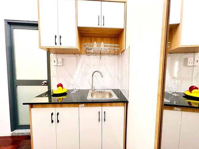 Hình ảnh CHDV 100%FULL NỘI THẤT - DẠNG 1pn tách bếp - ban công- máy giặt riêng