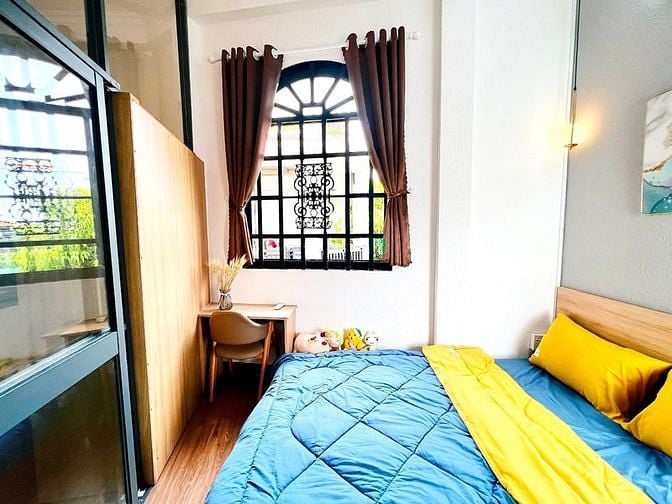 Hình ảnh CHDV 100%FULL NỘI THẤT - DẠNG 1pn tách bếp - ban công- máy giặt riêng
